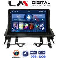 LM Digital - LM ZL4437 GPS Οθόνη OEM Multimedia Αυτοκινήτου για MAZDA 6 2002 > 2005 (BT/GPS/WIFI) electriclife