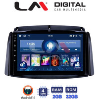 LM Digital - LM ZL4498 GPS Οθόνη OEM Multimedia Αυτοκινήτου για Renault Koleos 2006>2017 (BT/GPS/WIFI) electriclife