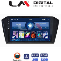 LM Digital - LM ZL4519 GPS Οθόνη OEM Multimedia Αυτοκινήτου για VW PASSAT 2015> (BT/GPS/WIFI) electriclife