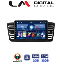 LM Digital - LM ZL4525 GPS Οθόνη OEM Multimedia Αυτοκινήτου για SUBARU LEGACY 2002> (BT/GPS/WIFI) electriclife