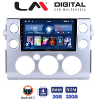 LM Digital - LM ZL4563 GPS Οθόνη OEM Multimedia Αυτοκινήτου για TOYOTA  FJ CRUISER 2014>   (BT/GPS/WIFI) electriclife