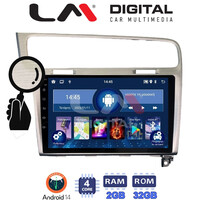 LM Digital - LM ZL4591 GPS Οθόνη OEM Multimedia Αυτοκινήτου για VW GOLF7 (BT/GPS/WIFI) electriclife