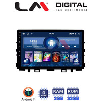 LM Digital - LM ZL4625 GPS Οθόνη OEM Multimedia Αυτοκινήτου για KIA RIO & STONIC 2017> (BT/GPS/WIFI) electriclife