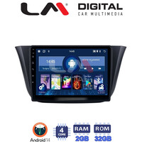 LM Digital - LM ZL4690 GPS Οθόνη OEM Multimedia Αυτοκινήτου για Iveco Daily 2014 > (BT/GPS/WIFI/GPRS) electriclife