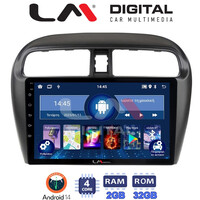 LM Digital - LM ZL4850 GPS Οθόνη OEM Multimedia Αυτοκινήτου για Mitsubishi Spacestar 2013> (BT/GPS/WIFI) electriclife