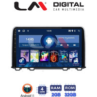 LM Digital - LM ZL4912 GPS Οθόνη OEM Multimedia Αυτοκινήτου για HONDA CRV 2017> (BT/GPS/WIFI) electriclife