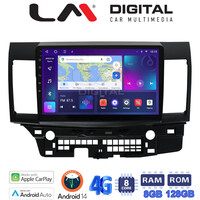 LM Digital - LM ZT8037 GPS Οθόνη OEM Multimedia Αυτοκινήτου για MITSUBISHI LANCER 2008> (CarPlay/AndroidAuto/BT/GPS/WIFI/GPRS) electriclife
