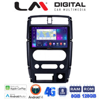 LM Digital - LM ZT8186 GPS Οθόνη OEM Multimedia Αυτοκινήτου για SUZUKI JIMNY 2007 > 2018   (CarPlay/AndroidAuto/BT/GPS/WIFI/GPRS) electriclife