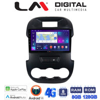 LM Digital - LM ZT8245 GPS Οθόνη OEM Multimedia Αυτοκινήτου για FORD RANGER 2011> 2015 (CarPlay/AndroidAuto/BT/GPS/WIFI/GPRS) electriclife