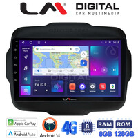 LM Digital - LM ZT8273 GPS Οθόνη OEM Multimedia Αυτοκινήτου για Jeep Gran Cherokee 2014 > (CarPlay/AndroidAuto/BT/GPS/WIFI/GPRS) electriclife