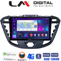 LM Digital - LM ZT8366 GPS Οθόνη OEM Multimedia Αυτοκινήτου για TRANSIT CUSTOM - TOURNEO CUSTOM 2013> (CarPlay/AndroidAuto/BT/GPS/WIFI/GPRS) electriclife