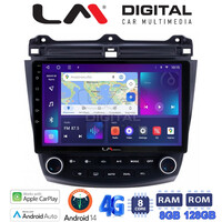 LM Digital - LM ZT8382 GPS Οθόνη OEM Multimedia Αυτοκινήτου για HONDA ACCORD 2002>2008 (CarPlay/AndroidAuto/BT/GPS/WIFI/GPRS) electriclife
