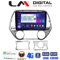 LM Digital - LM ZT8839 GPS Οθόνη OEM Multimedia Αυτοκινήτου για HYUNDAI i20 2008>2013 (CarPlay/AndroidAuto/BT/GPS/WIFI/GPRS) electriclife