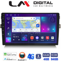 LM Digital - LM ZC8028B GPS Οθόνη OEM Multimedia Αυτοκινήτου για Toyota Auris 2007 > 2012 (CarPlay/AndroidAuto/BT/GPS/WIFI/GPRS) electriclife