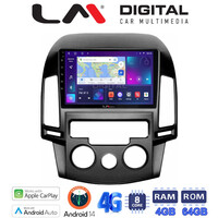 LM Digital - LM ZC8043AC GPS Οθόνη OEM Multimedia Αυτοκινήτου για HYUNDAI i30 2007-2012  (CarPlay/AndroidAuto/BT/GPS/WIFI/GPRS) electriclife