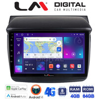 LM Digital - LM ZC8094 GPS Οθόνη OEM Multimedia Αυτοκινήτου για MITSUBISHI L200 2006 > 2014 (CarPlay/AndroidAuto/BT/GPS/WIFI/GPRS) electriclife