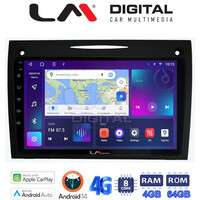 LM Digital - LM ZC8096 GPS Οθόνη OEM Multimedia Αυτοκινήτου για Mercedes SLK (W171) (CarPlay/AndroidAuto/BT/GPS/WIFI/GPRS) electriclife