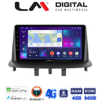 LM Digital - LM ZC8145 GPS Οθόνη OEM Multimedia Αυτοκινήτου για RENAULT MEGANE3 (CarPlay/AndroidAuto/BT/GPS/WIFI/GPRS) electriclife