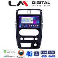 LM Digital - LM ZC8186 GPS Οθόνη OEM Multimedia Αυτοκινήτου για SUZUKI JIMNY 2007 > 2018   (CarPlay/AndroidAuto/BT/GPS/WIFI/GPRS) electriclife