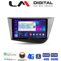 LM Digital - LM ZC8217 GPS Οθόνη OEM Multimedia Αυτοκινήτου για Seat Leon 2005>2012 (CarPlay/AndroidAuto/BT/GPS/WIFI/GPRS) electriclife