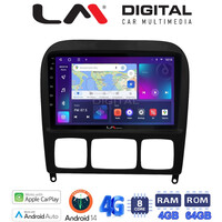LM Digital - LM ZC8220 GPS Οθόνη OEM Multimedia Αυτοκινήτου για MERCEDES S (W220) 1998>2005  (CarPlay/AndroidAuto/BT/GPS/WIFI/GPRS) electriclife