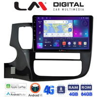 LM Digital - LM ZC8231 GPS Οθόνη OEM Multimedia Αυτοκινήτου για MITSUBISHI OUTLANDER  2013> (CarPlay/AndroidAuto/BT/GPS/WIFI/GPRS) electriclife