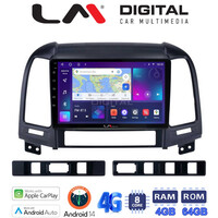 LM Digital - LM ZC8239 GPS Οθόνη OEM Multimedia Αυτοκινήτου για Hyundai SantaFe 2006 > 2013 (CarPlay/AndroidAuto/BT/GPS/WIFI/GPRS) electriclife