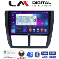 LM Digital - LM ZC8272 GPS Οθόνη OEM Multimedia Αυτοκινήτου για SUBARU IMPREZA-FORESTER 2009>2012 (CarPlay/AndroidAuto/BT/GPS/WIFI/GPRS) electriclife