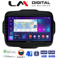 LM Digital - LM ZC8273 GPS Οθόνη OEM Multimedia Αυτοκινήτου για Jeep Gran Cherokee 2014 > (CarPlay/AndroidAuto/BT/GPS/WIFI/GPRS) electriclife