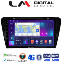 LM Digital - LM ZC8279 GPS Οθόνη OEM Multimedia Αυτοκινήτου για SKODA OCTAVIA 7 2013> 2020 (CarPlay/AndroidAuto/BT/GPS/WIFI/GPRS) electriclife