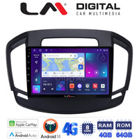 LM Digital - LM ZC8338 GPS Οθόνη OEM Multimedia Αυτοκινήτου για OPEL INSIGNIA  2014> (CarPlay/AndroidAuto/BT/GPS/WIFI/GPRS) electriclife