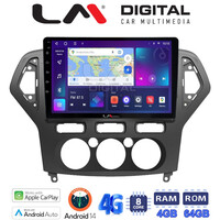 LM Digital - LM ZC8367A GPS Οθόνη OEM Multimedia Αυτοκινήτου για FORD MONDEO 2007 > 2010 (CarPlay/AndroidAuto/BT/GPS/WIFI/GPRS) electriclife