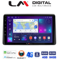 LM Digital - LM ZC8434 GPS Οθόνη OEM Multimedia Αυτοκινήτου για DACIA DUSTER 2019> (CarPlay/AndroidAuto/BT/GPS/WIFI/GPRS) electriclife