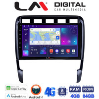 LM Digital - LM ZC8443 GPS Οθόνη OEM Multimedia Αυτοκινήτου για PORSCHE CAYENNE 2002>2011 (CarPlay/AndroidAuto/BT/GPS/WIFI/GPRS) electriclife