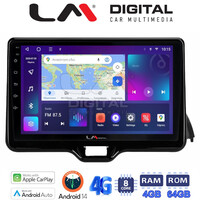 LM Digital - LM ZC8554 GPS Οθόνη OEM Multimedia Αυτοκινήτου για TOYOTA YARIS 2020> (CarPlay/AndroidAuto/BT/GPS/WIFI/GPRS) electriclife