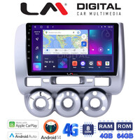 LM Digital - LM ZC8730 GPS Οθόνη OEM Multimedia Αυτοκινήτου για HONDA JAZZ 2002>2009 (CarPlay/AndroidAuto/BT/GPS/WIFI/GPRS) electriclife