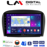 LM Digital - LM ZC8817 GPS Οθόνη OEM Multimedia Αυτοκινήτου για Mercedes SL 2009 > 2014 (CarPlay/AndroidAuto/BT/GPS/WIFI/GPRS) electriclife