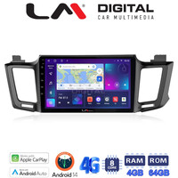 LM Digital - LM ZC8947 GPS Οθόνη OEM Multimedia Αυτοκινήτου για TOYOTA RAV 4  2013 > 2020 (CarPlay/AndroidAuto/BT/GPS/WIFI/GPRS) electriclife