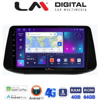 LM Digital - LM ZC8960 GPS Οθόνη OEM Multimedia Αυτοκινήτου για Hyundai i30 2018> (CarPlay/AndroidAuto/BT/GPS/WIFI/GPRS) electriclife