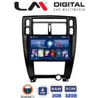 LM Digital - LM ZL4006B GPS Οθόνη OEM Multimedia Αυτοκινήτου για TUCSON 2004 > 2010 (BT/GPS/WIFI/GPRS) electriclife