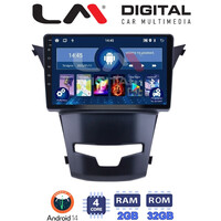 LM Digital - LM ZL4016 GPS Οθόνη OEM Multimedia Αυτοκινήτου για Ssangyong Korando 2014> (BT/GPS/WIFI) electriclife