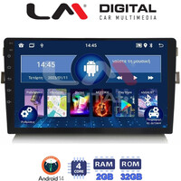 LM Digital - LM ZL4028B GPS Οθόνη OEM Multimedia Αυτοκινήτου για Toyota Auris 2007 > 2012 (BT/GPS/WIFI) electriclife