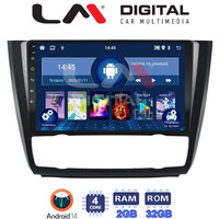 LM Digital - LM ZL4170B GPS Οθόνη OEM Multimedia Αυτοκινήτου για BMW σειρά 1 (E81 - E82 - E87 -E88) (BT/GPS/WIFI) electriclife