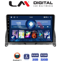 LM Digital - LM ZL4265 GPS Οθόνη OEM Multimedia Αυτοκινήτου για MERCEDES C CLASS (W204) 2007>2011 (BT/GPS/WIFI) electriclife