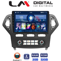 LM Digital - LM ZL4367C GPS Οθόνη OEM Multimedia Αυτοκινήτου για FORD MONDEO 2007 > 2010 (BT/GPS/WIFI) electriclife