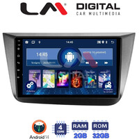 LM Digital - LM ZL4490 GPS Οθόνη OEM Multimedia Αυτοκινήτου για Seat Altea 2004 > 2015 (BT/GPS/WIFI) electriclife