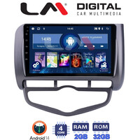 LM Digital - LM ZL4731 GPS Οθόνη OEM Multimedia Αυτοκινήτου για Honda Jazz 2003 - 2008 (BT/GPS/WIFI) electriclife
