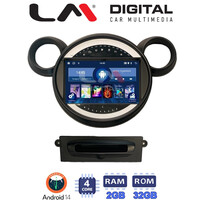 LM Digital - LM ZL4835 GPS Οθόνη OEM Multimedia Αυτοκινήτου για MINI Clubman '07>'14 & Countryman '10>'16 & Paceman '12>'16 & Cooper '07>'14 (BT/GPS/WIFI) electriclife