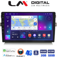 LM Digital - LM ZR8028 GPS Οθόνη OEM Multimedia Αυτοκινήτου για Toyota Auris 2007 > 2012 (CarPlay/AndroidAuto/BT/GPS/WIFI/GPRS) electriclife