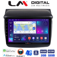 LM Digital - LM ZR8094 GPS Οθόνη OEM Multimedia Αυτοκινήτου για MITSUBISHI L200 2006 > 2014 (CarPlay/AndroidAuto/BT/GPS/WIFI/GPRS) electriclife